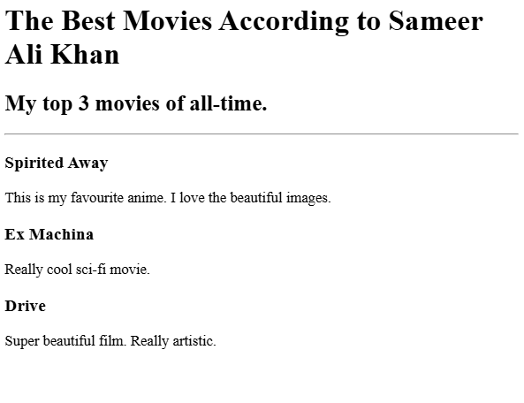 Movie Recomendations